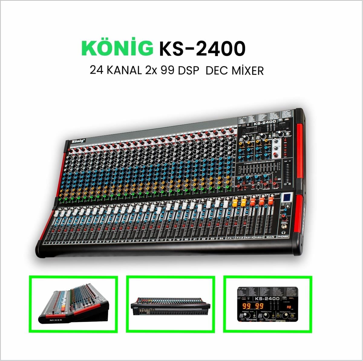 König KS–2400 Deck Mikser