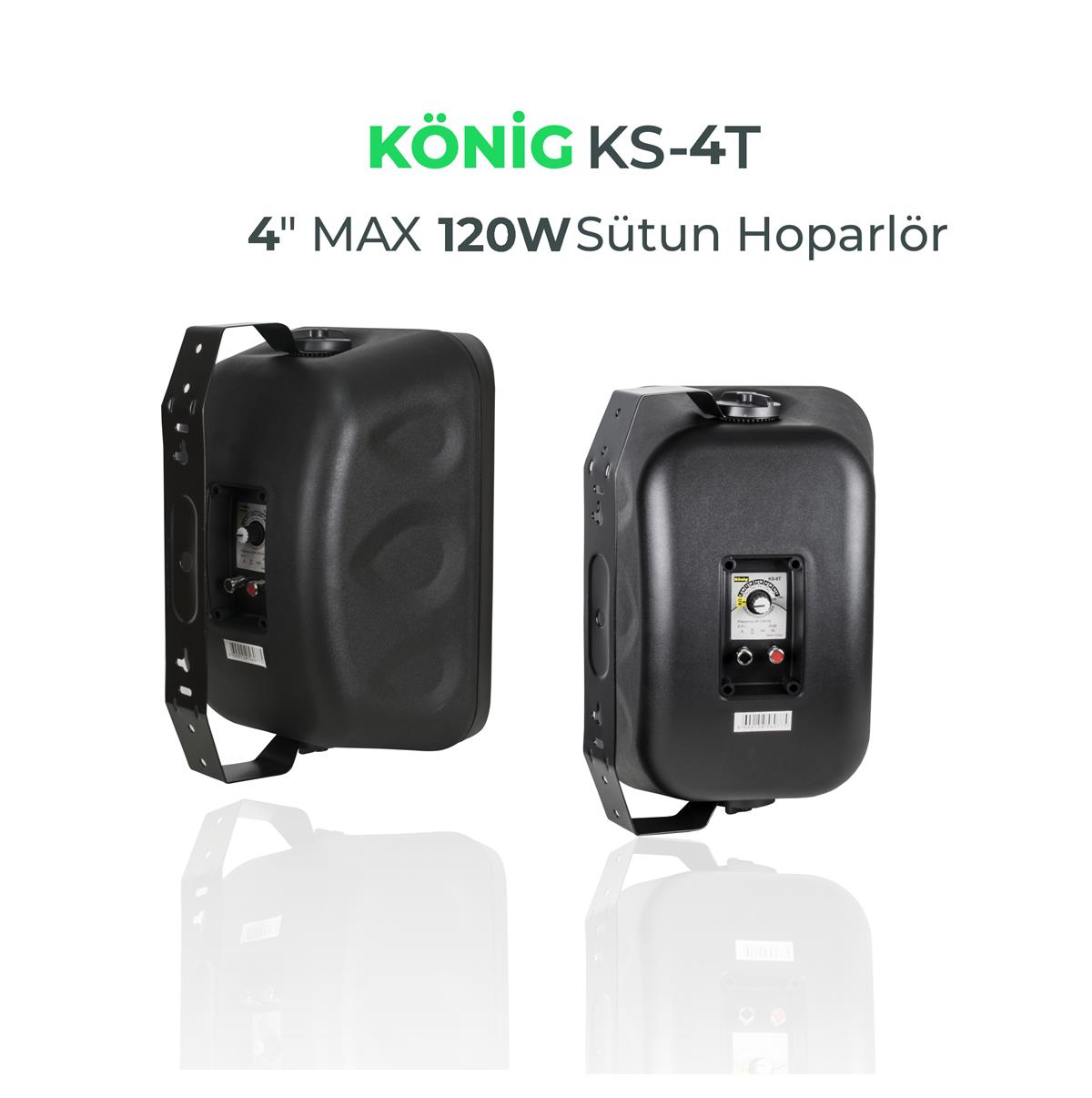 König KS–4T Sütun Hoparlör