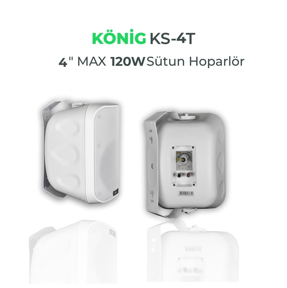 König KS–4T Sütun Hoparlör