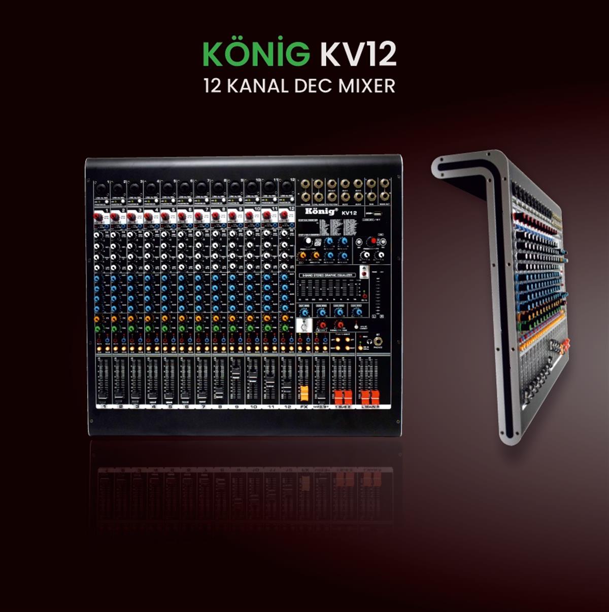 König KV–12 Deck Mikser