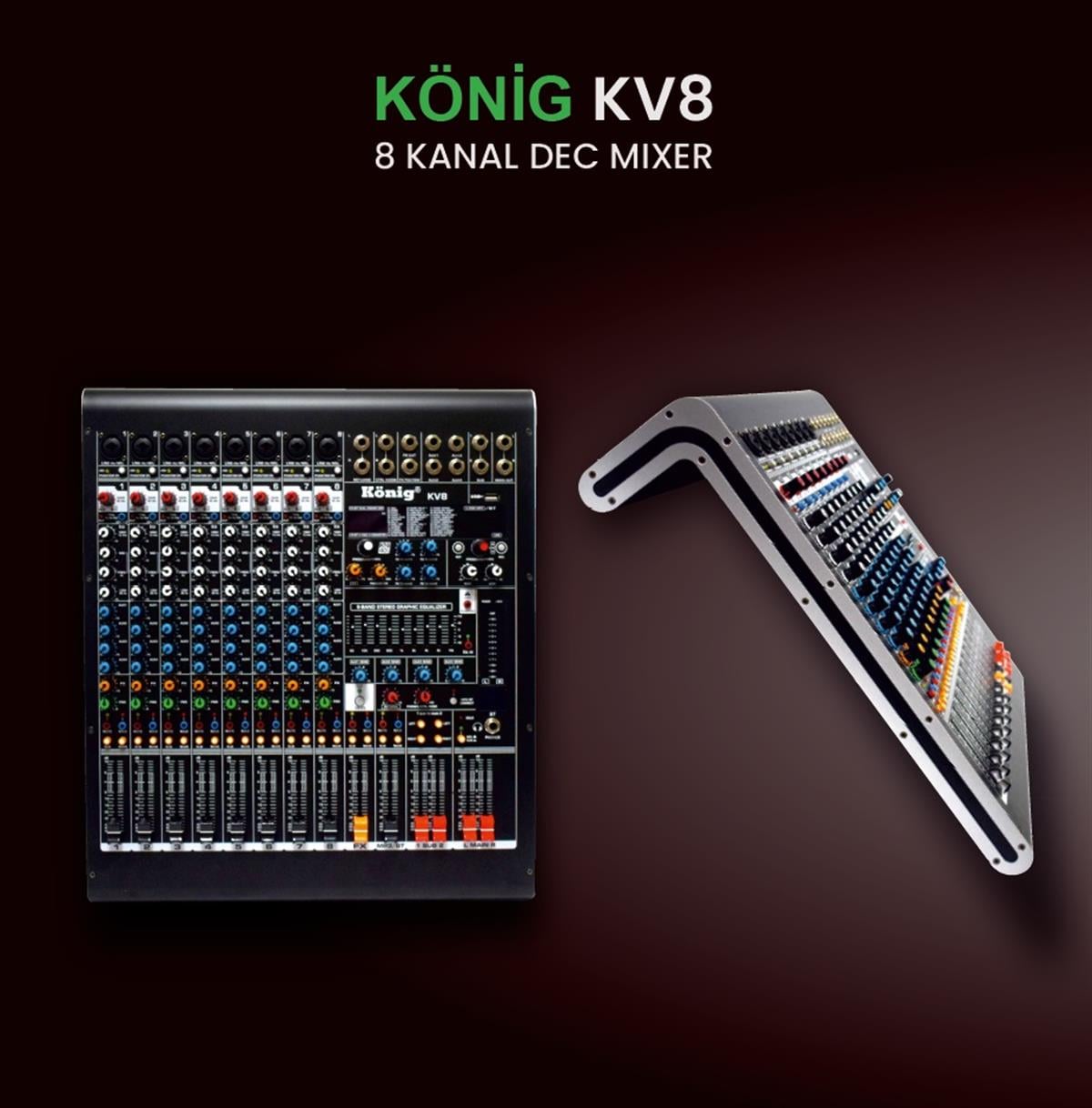 König KV–8 Deck Mikser