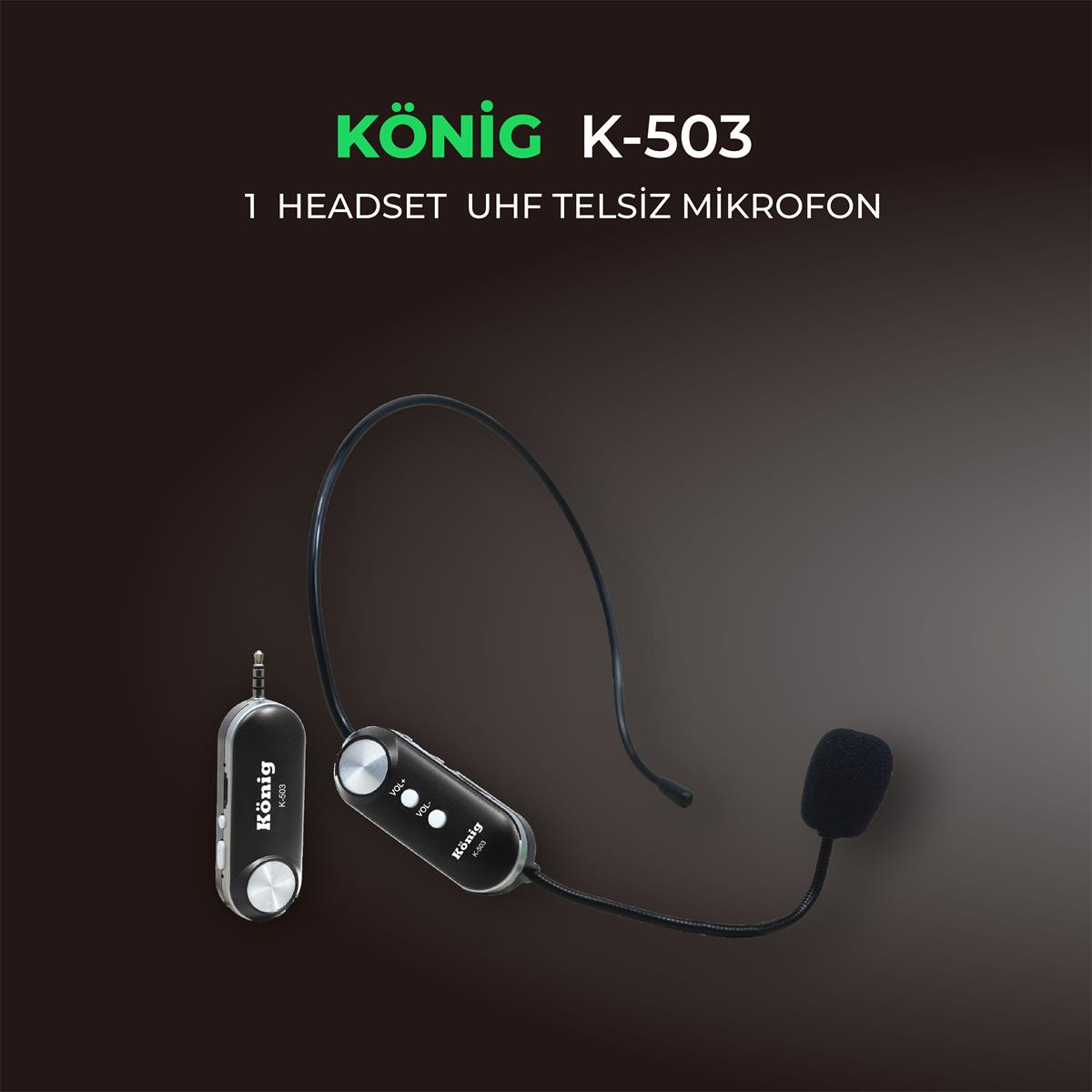 König K–503 Telsiz Mikrofon
