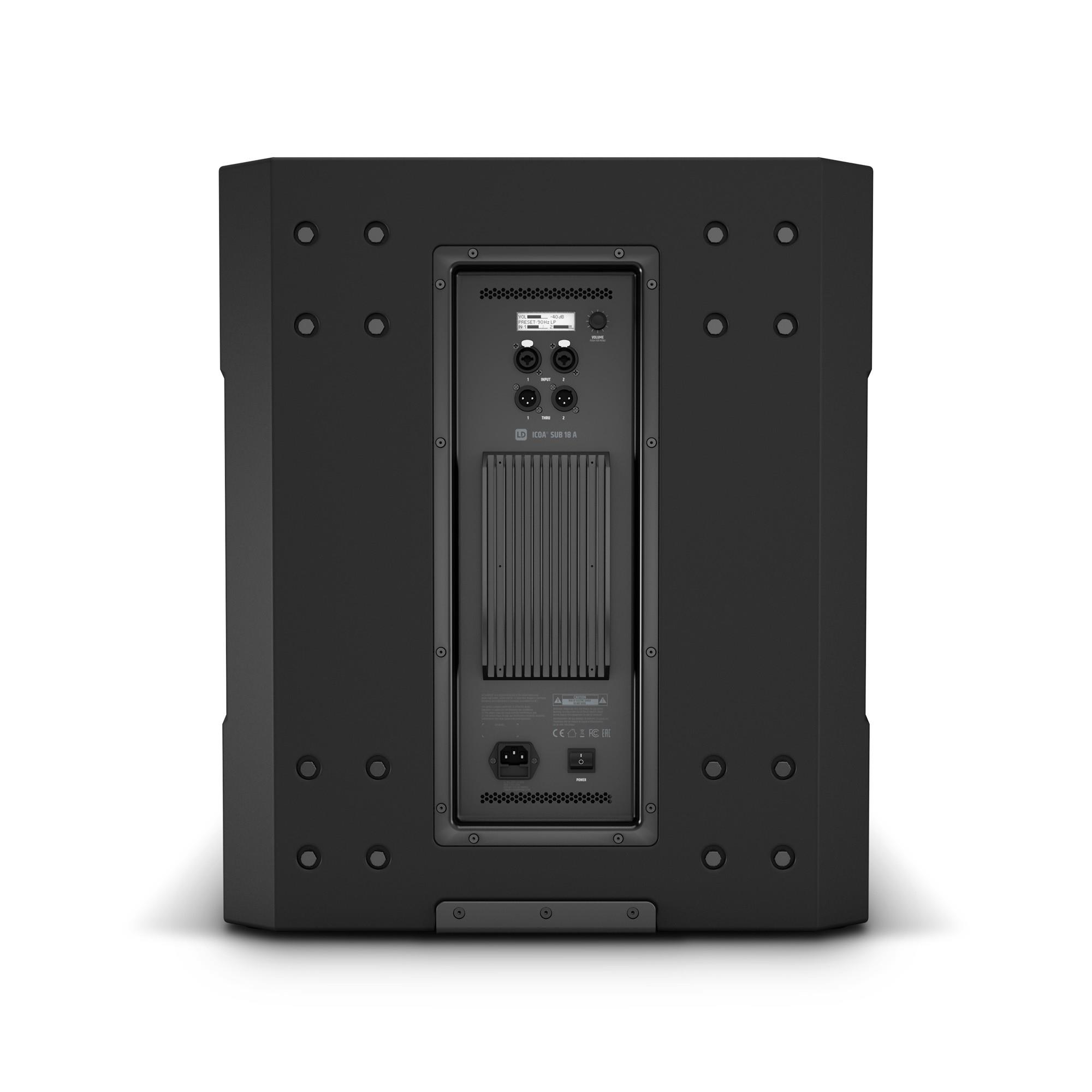 LD Systems ICOA SUB 18 A 2400W Aktif Subbass Hoparlör