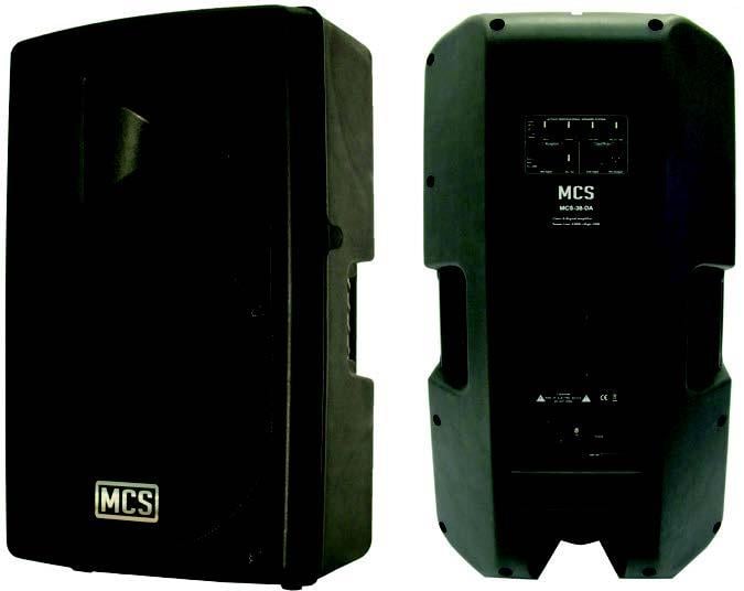 MCS 38 Plastik Hoparlör