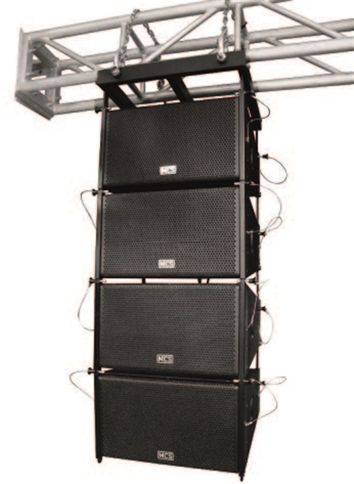 MCS LA-QUADRO-2DSP Aktif Hoparlör Paket Set