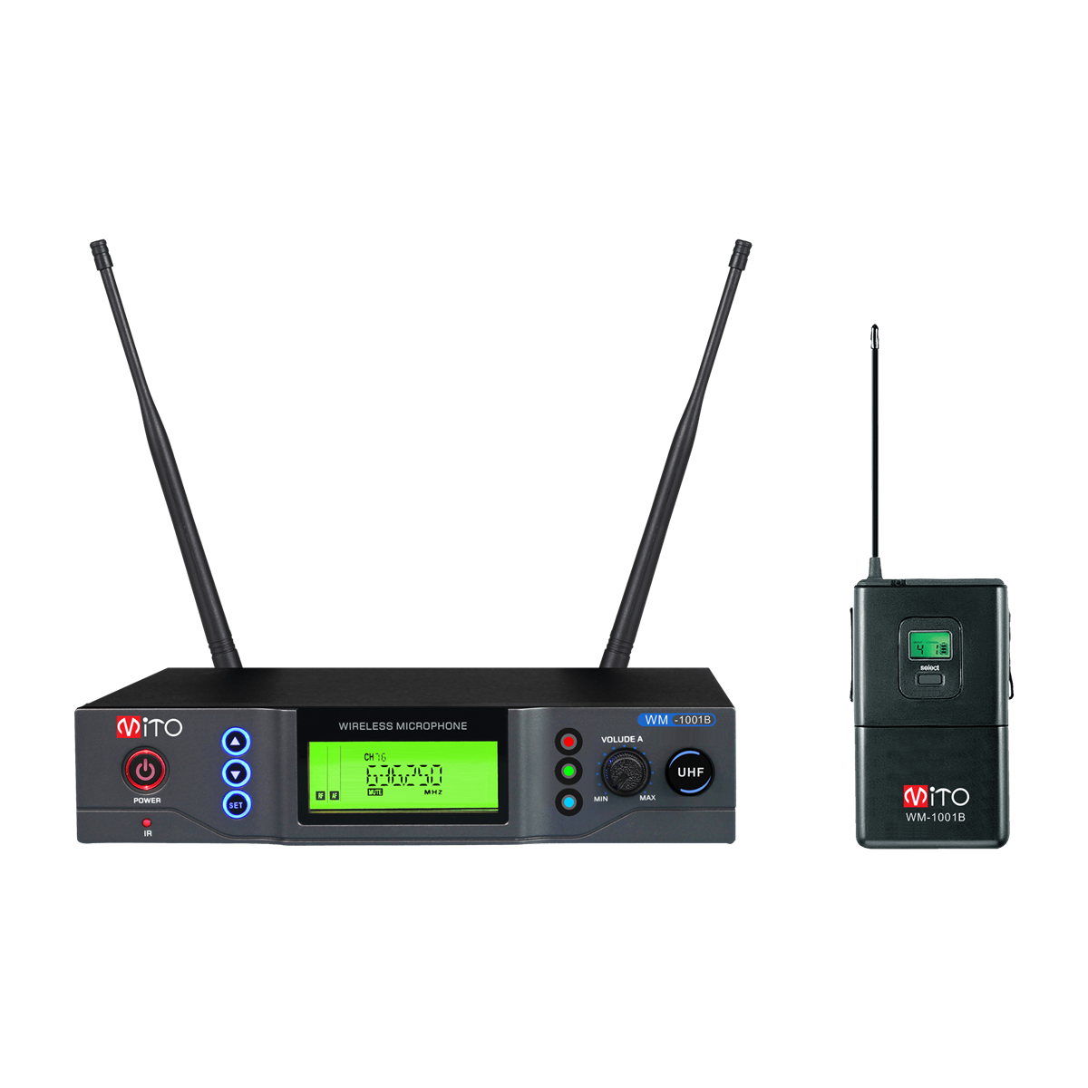 MITO WM-1001 B Kablosuz Yaka Mikrofonu