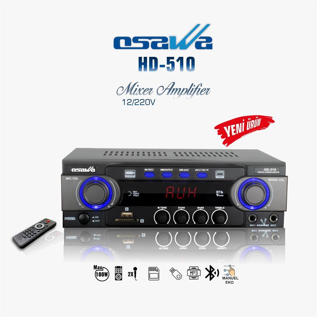 Osawa HD-510 Mixer Amplifier