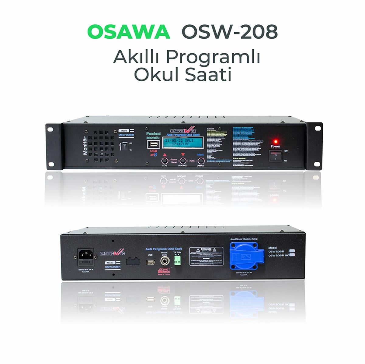 Osawa OSW–208 R Akıllı Okul Saati