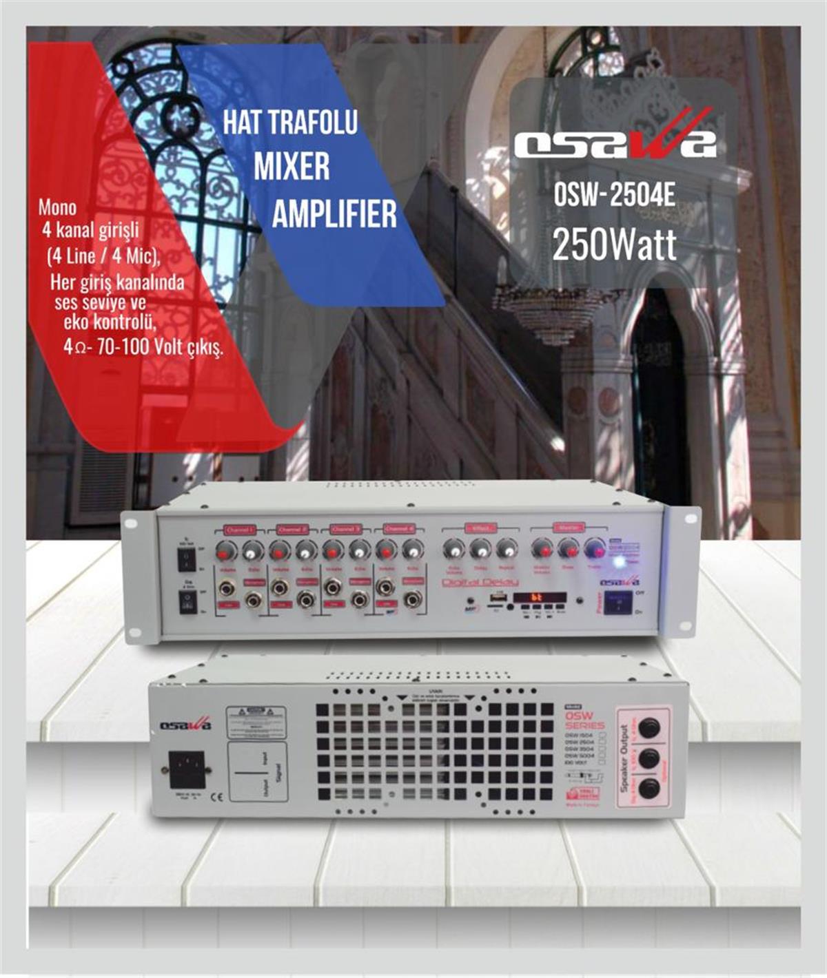 Osawa OSW–2504 Mixer Amplifier
