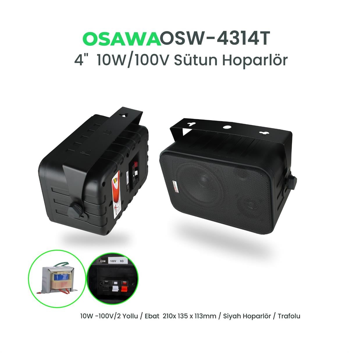 Osawa OSW–4314T Sütun Hoparlör