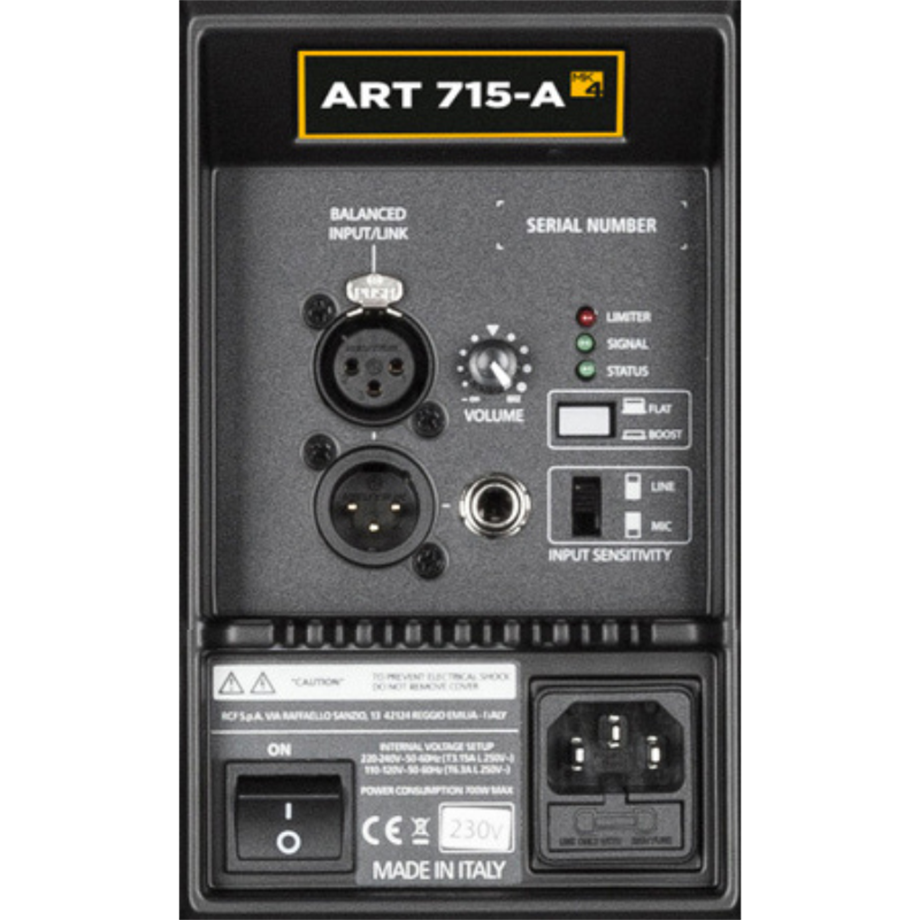 RCF ART 715-A MK4 1400W Aktif Hoparlör