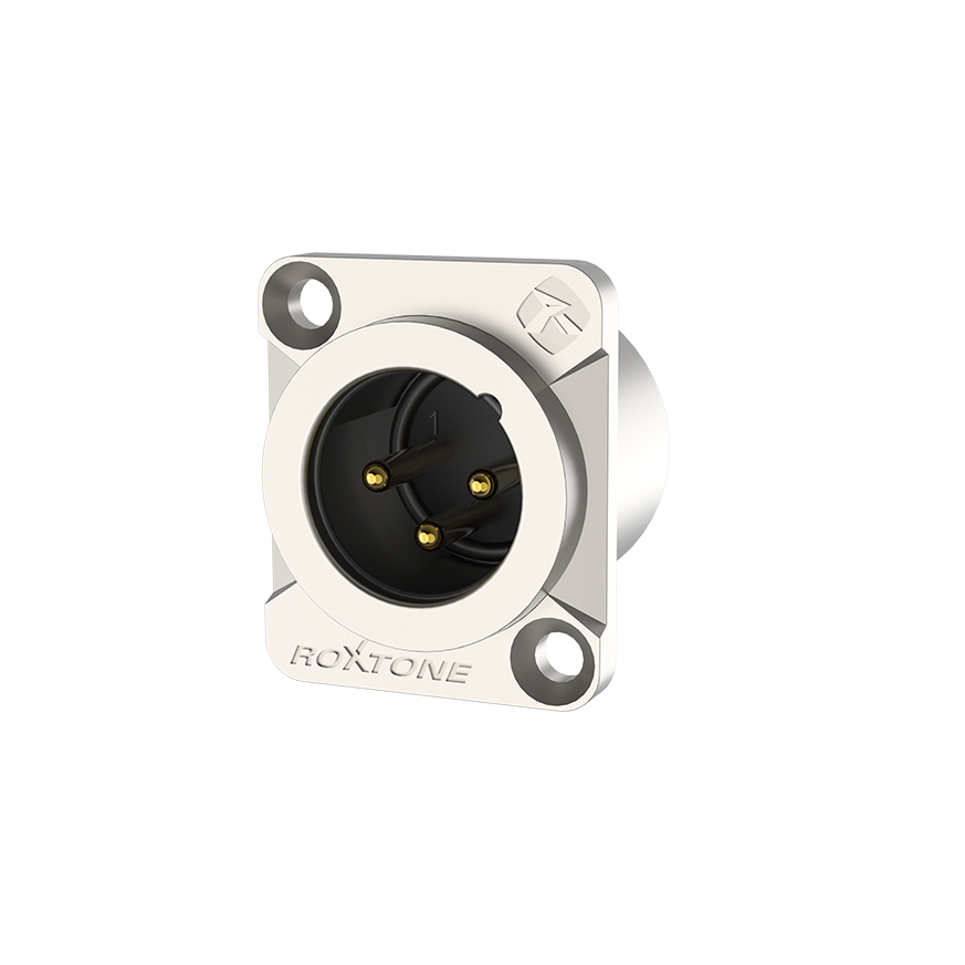 Roxtone RX-J008 XLR Erkek Şase Konnektör