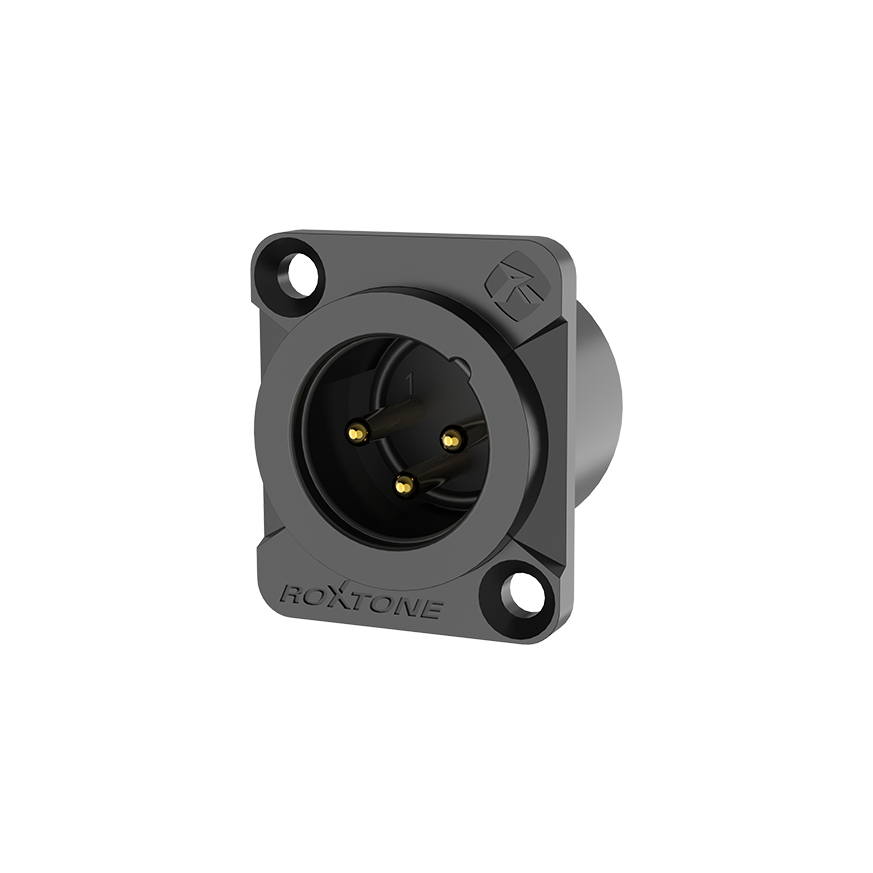Roxtone RX-J008 XLR Erkek Şase Konnektör