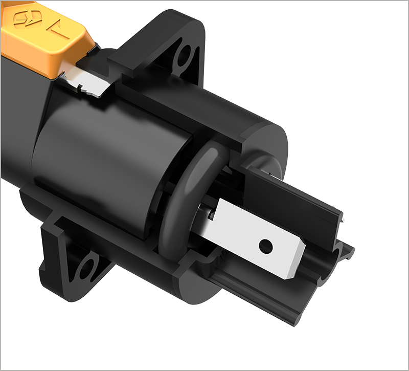 Roxtone RX-J017 Xrosslink Serisi Powercon Şase Konnektör