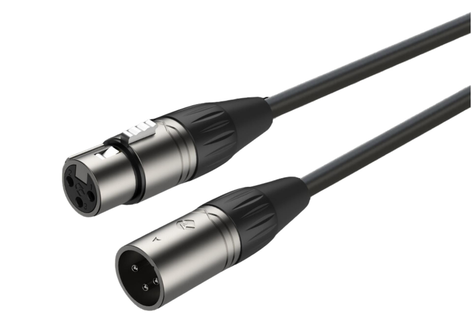 Roxtone RX-K12101 1 Metre XLR Dişi - XLR Erkek Sinyal Kablosu