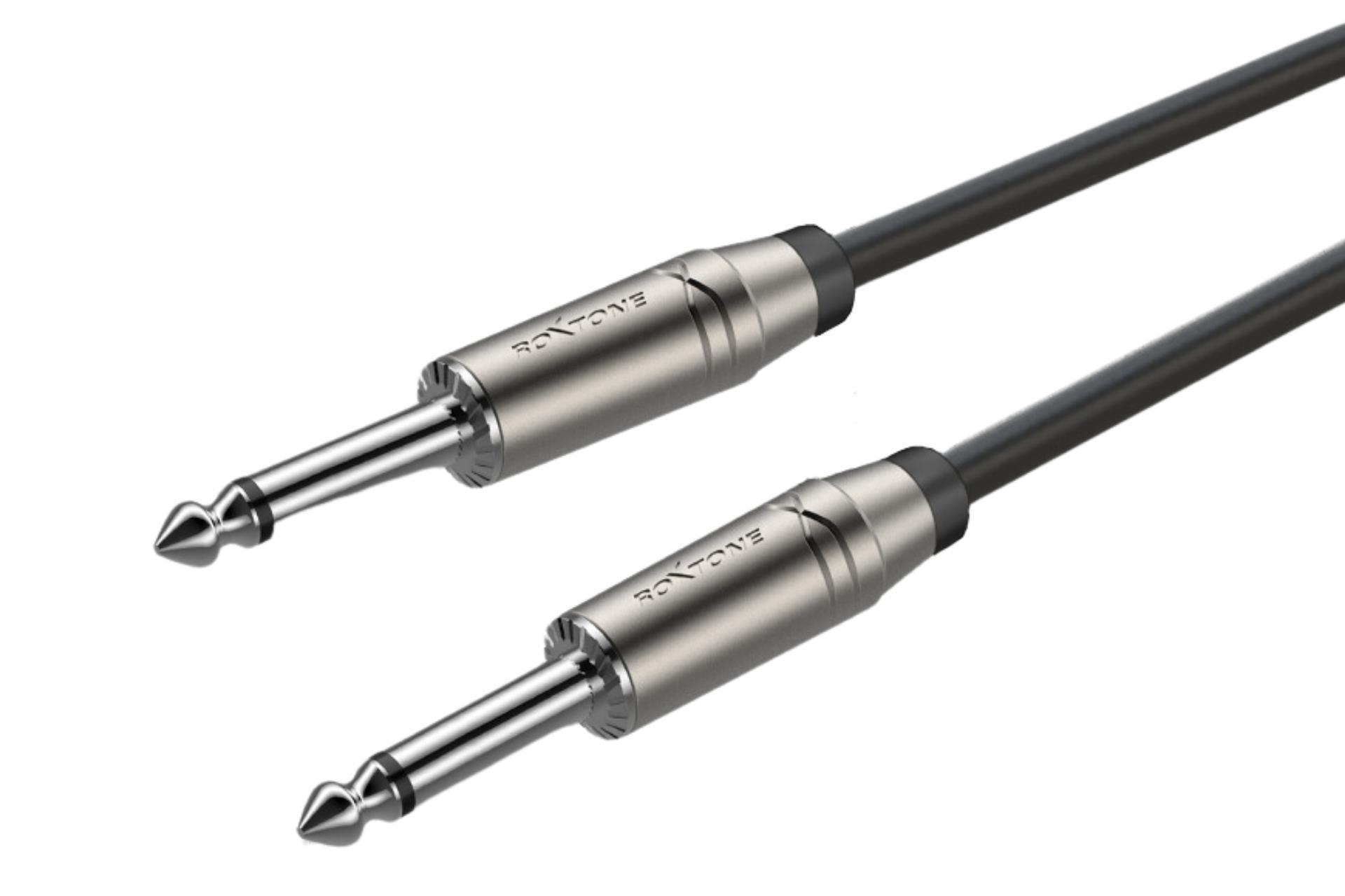 Roxtone RX-K12305 Mono Çivi Jak - Mono Çivi Jak Enstrüman Sinyal Kablosu 5 Metre