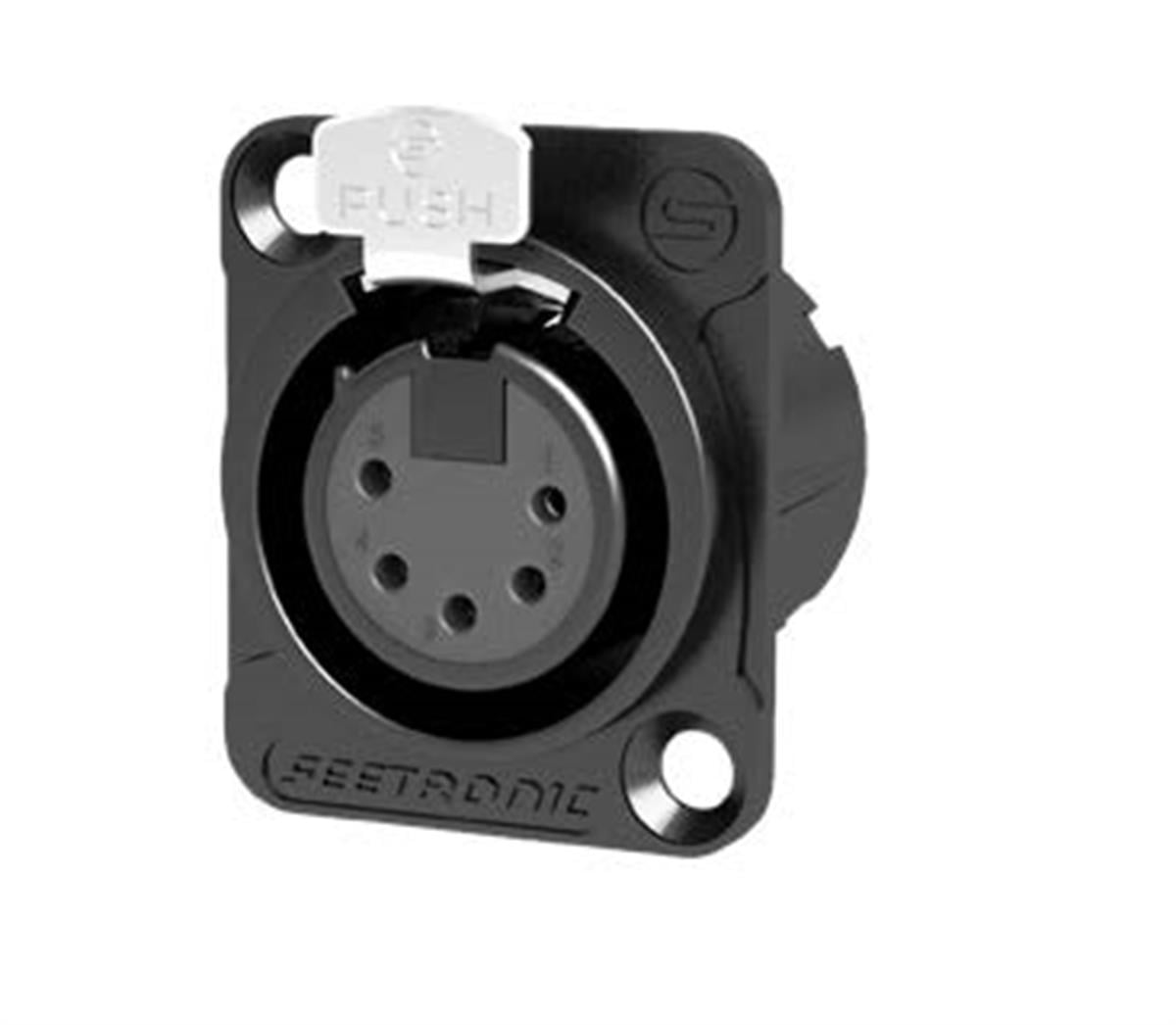 Seetronic MK5F2C-B XLR 5 Pin Dişi Şase