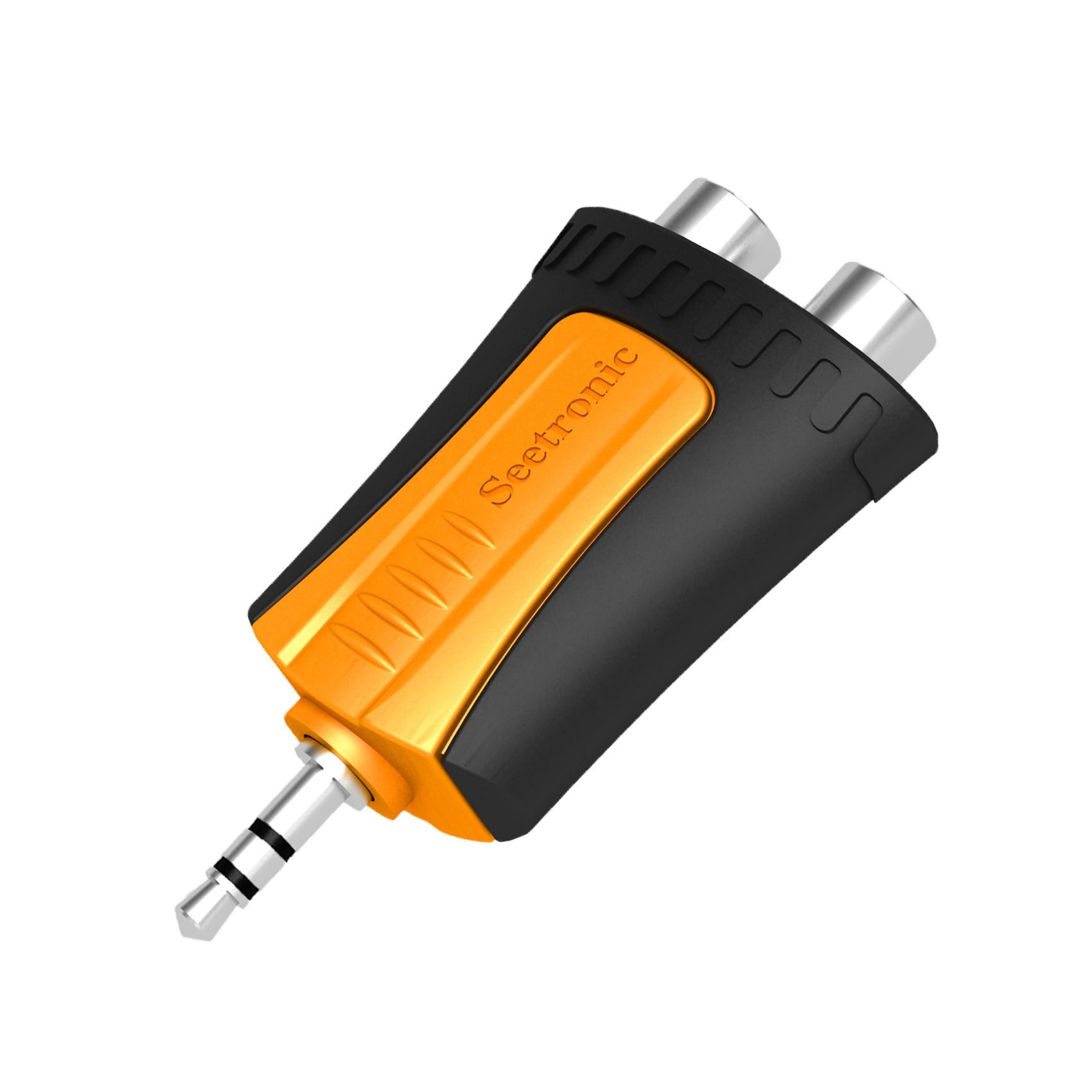 Seetronic MMJ3-2RF 3.5mm Stereo – 2xRCA Dişi Çevirici