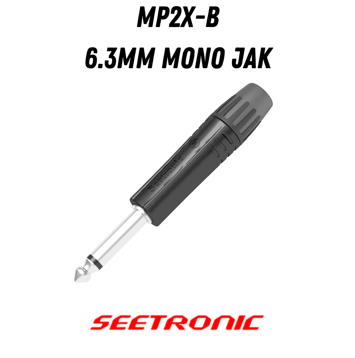 Seetronic MP2X-B 6.3mm Mono Jak