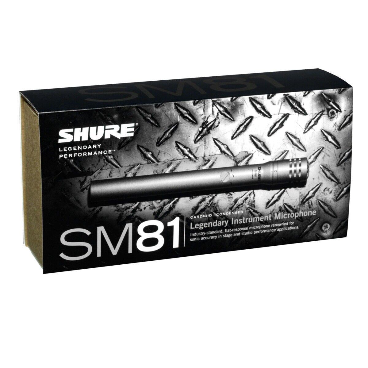 Shure SM81-LC Condenser Enstrüman Mikrofonu