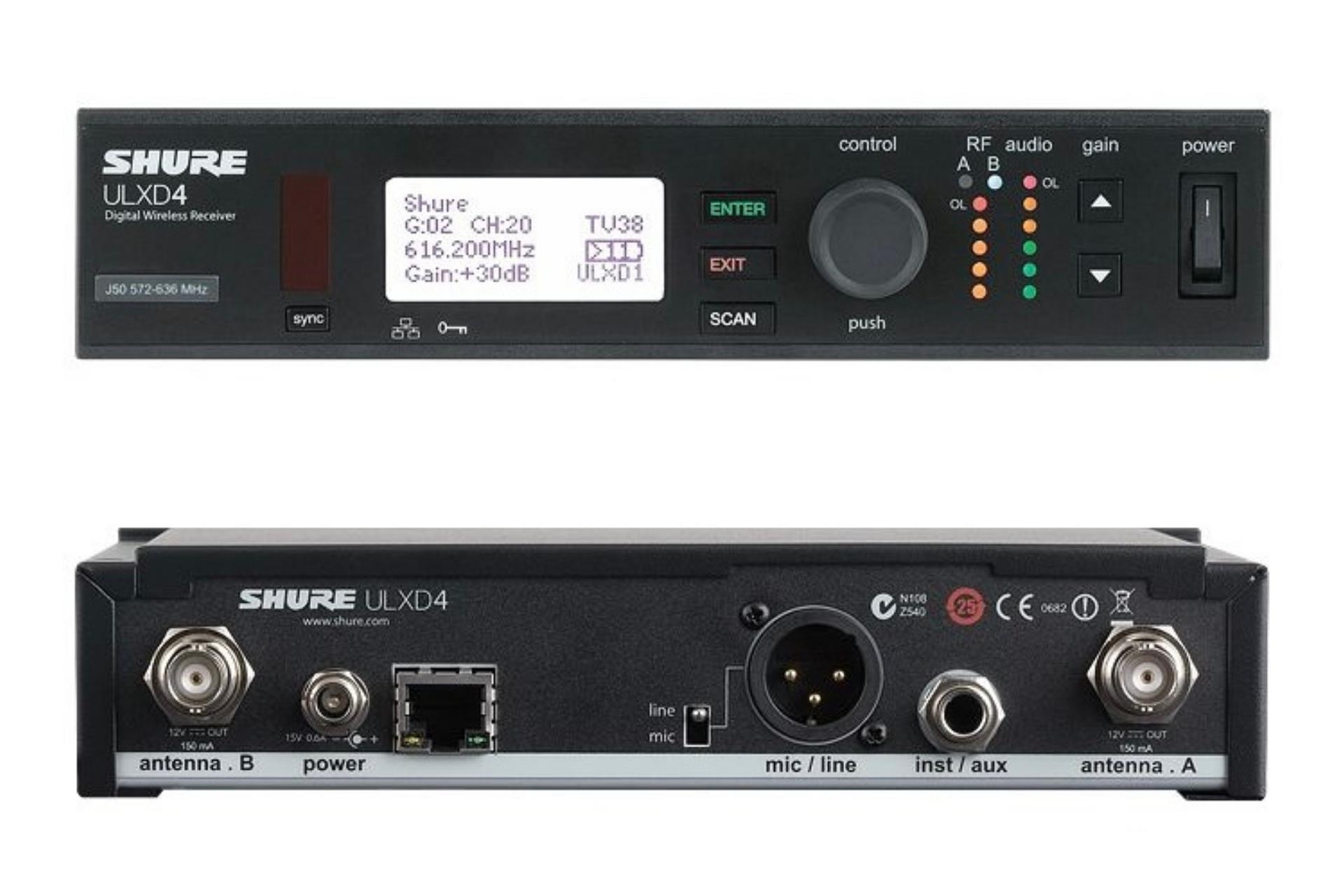Shure ULXD24E/SM58 Kablosuz Mikrofon Seti