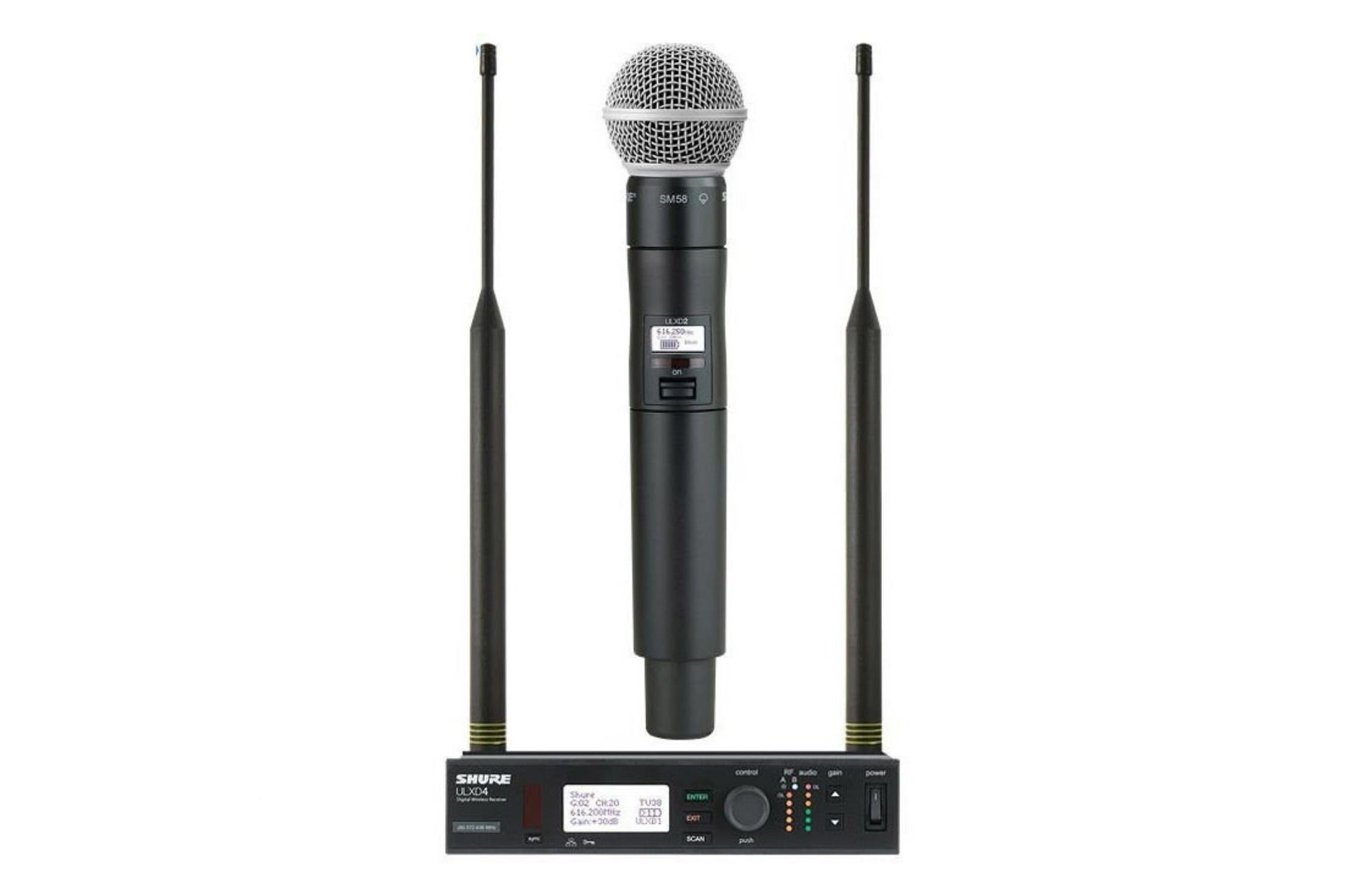 Shure ULXD24E/SM58 Kablosuz Mikrofon Seti