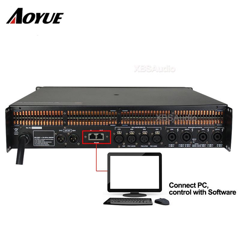 Sinbosen DSP10000Q 4 Kanal Digital DSP Yüksek Kaliteli Power Amplifier Amplifikatör