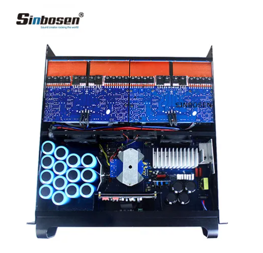 Sinbosen DSP12000Q 4 Kanal Subwoofer Digital DSP Yüksek Kaliteli Power Amplifier Amplifikatör