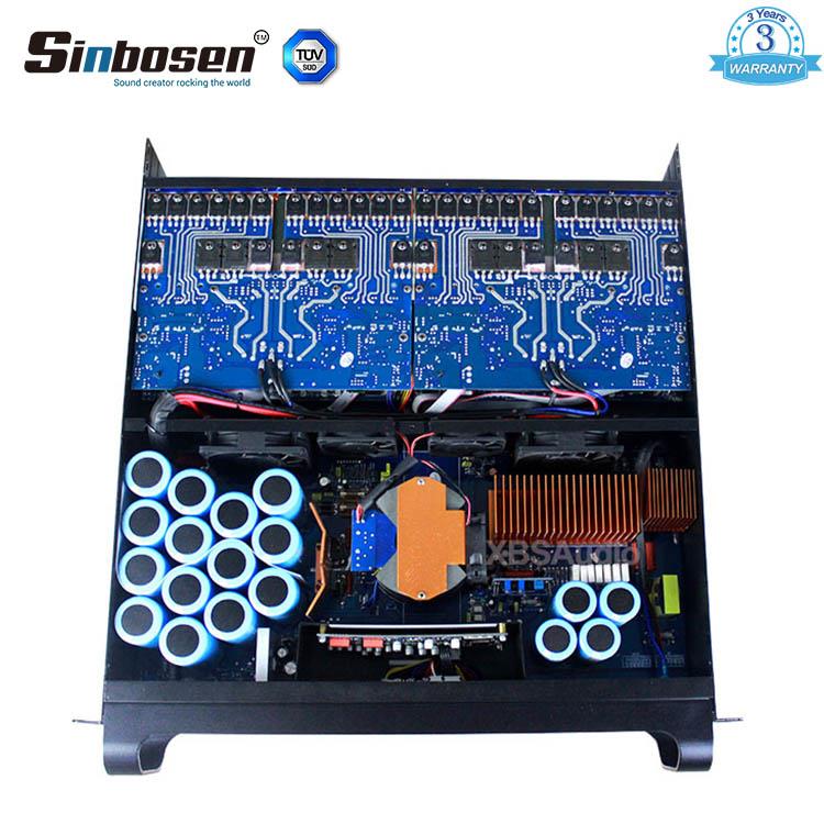 Sinbosen DSP20000Q 4 Kanal Subwoofer Digital DSP Yüksek Kaliteli Power Amplifier Amplifikatör