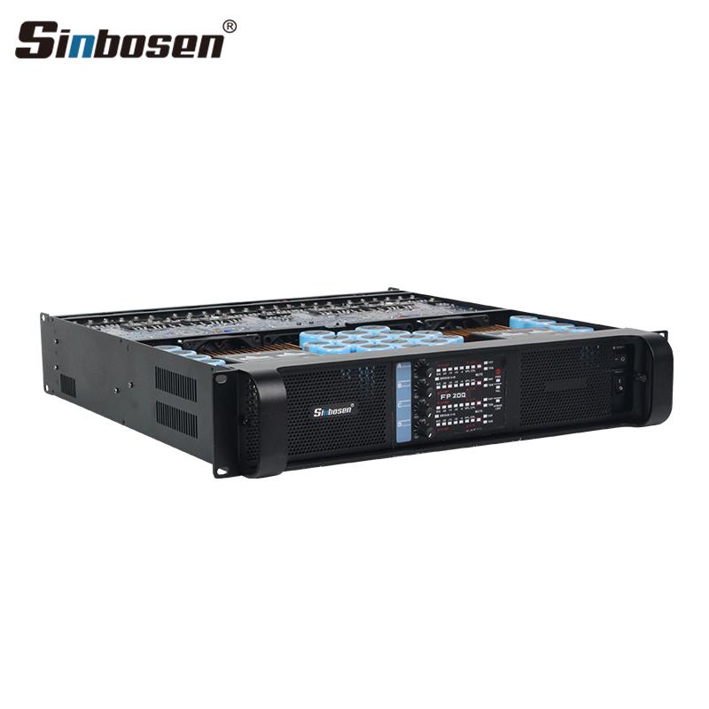 Sinbosen FP20000Q Profesyonel Subwoofer Güç Amplifikatörü