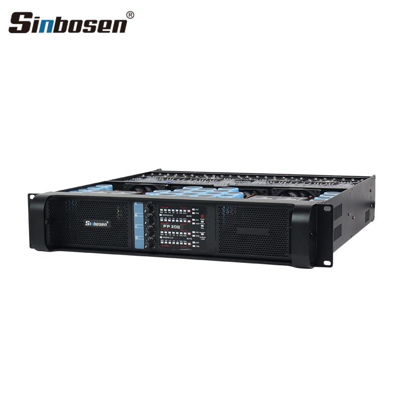 Sinbosen FP20000Q Profesyonel Subwoofer Güç Amplifikatörü