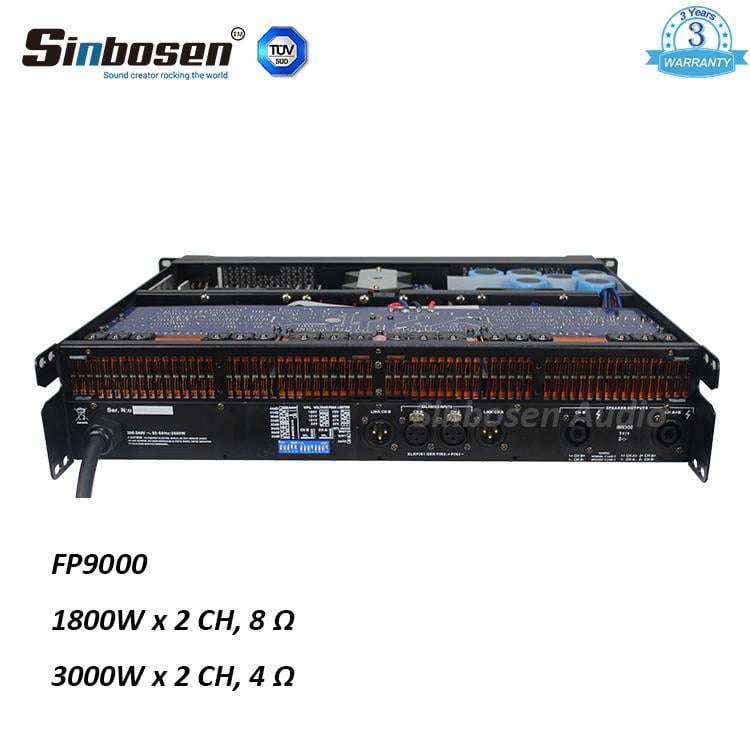 Sinbosen FP9000 Power Amplifier Amplifikatör Amfi