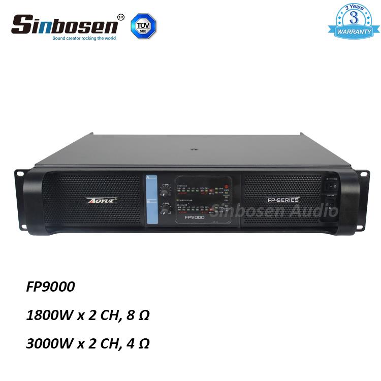 Sinbosen FP9000 Power Amplifier Amplifikatör Amfi