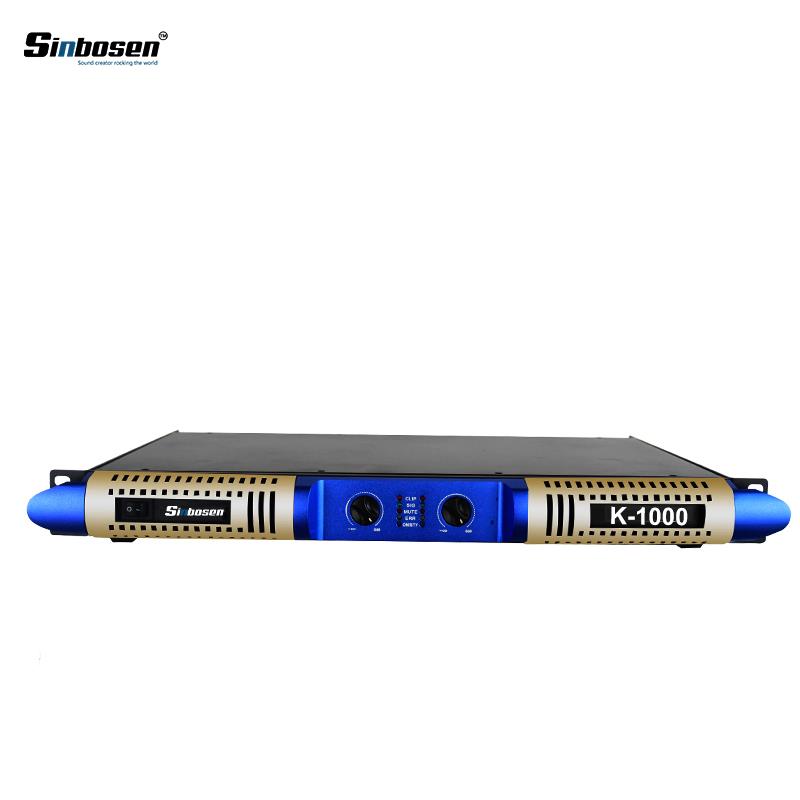 Sinbosen K-1000 2 Kanal Yeni Tasarım Digital Power Amplifier Amplifikatör