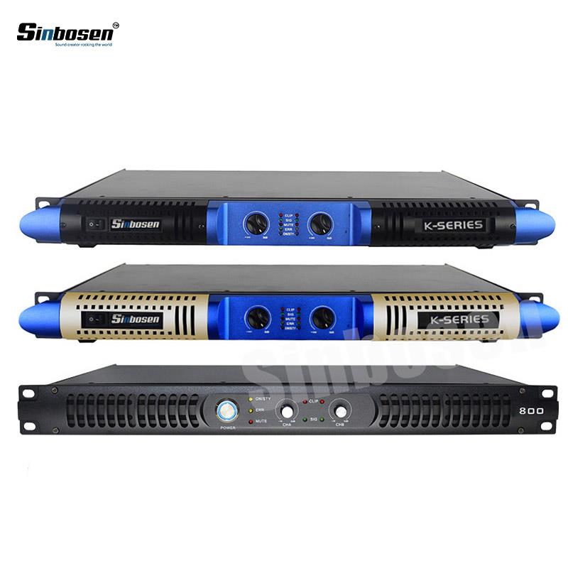 Sinbosen K-800 2 Kanal Yeni Tasarım Digital Power Amplifier Amplifikatör