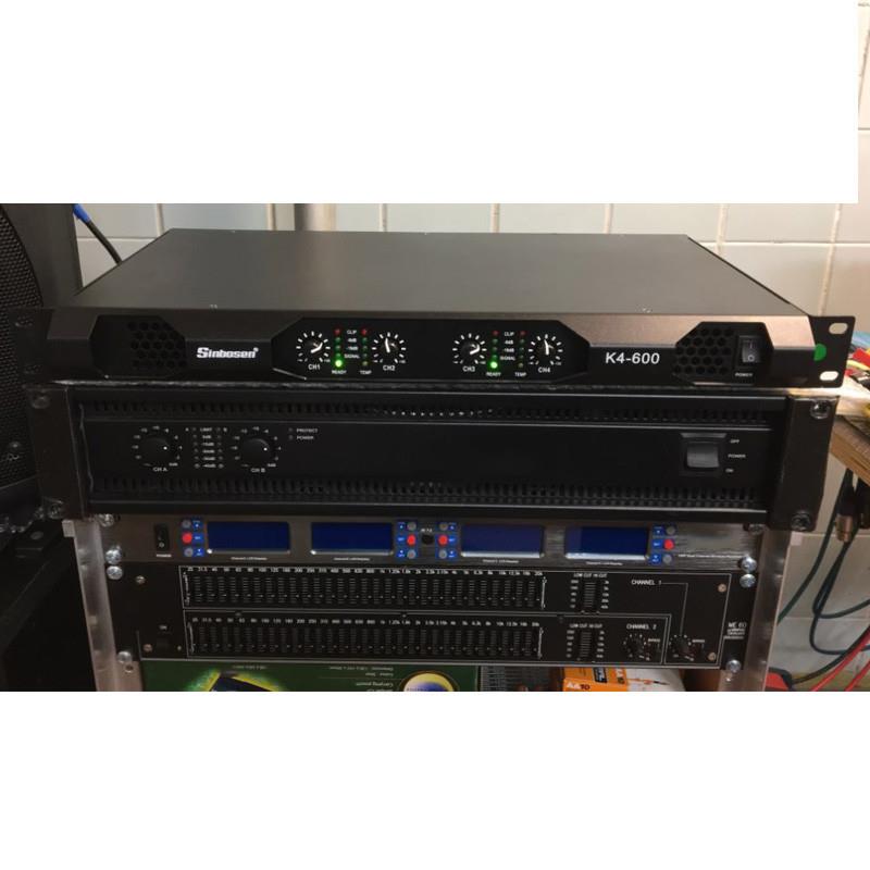 Sinbosen K4-450 4 Kanal Digital Power Amplifier Amplifikatör