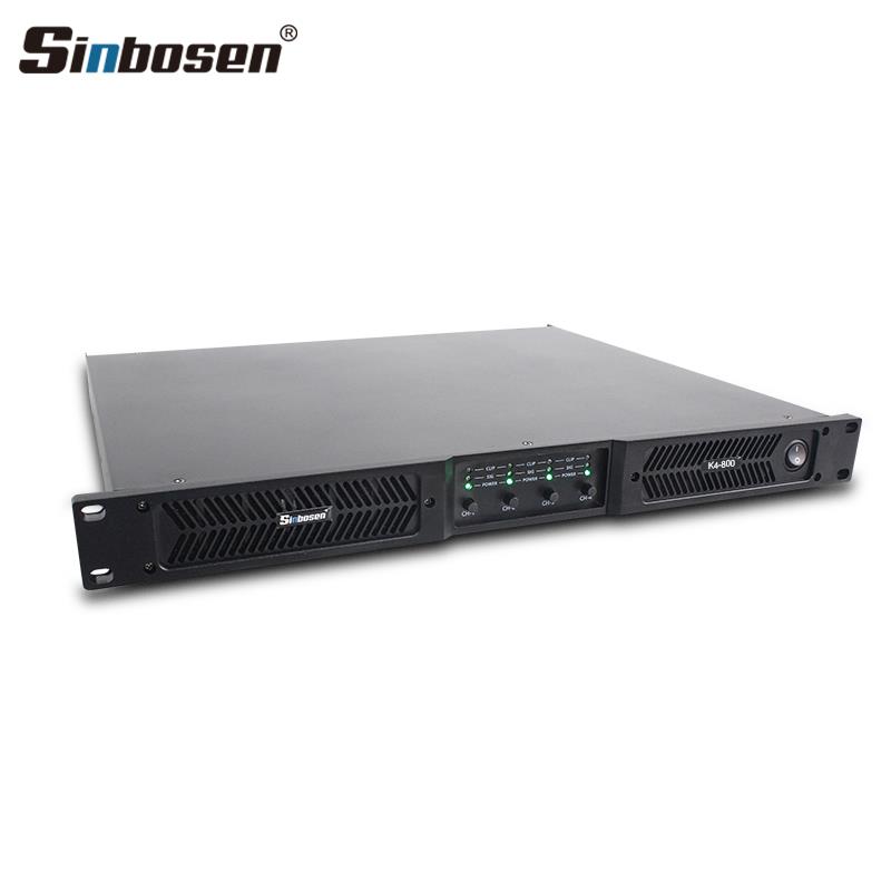 Sinbosen K4-800 4 Kanal Digital Power Amplifier Amplifikatör