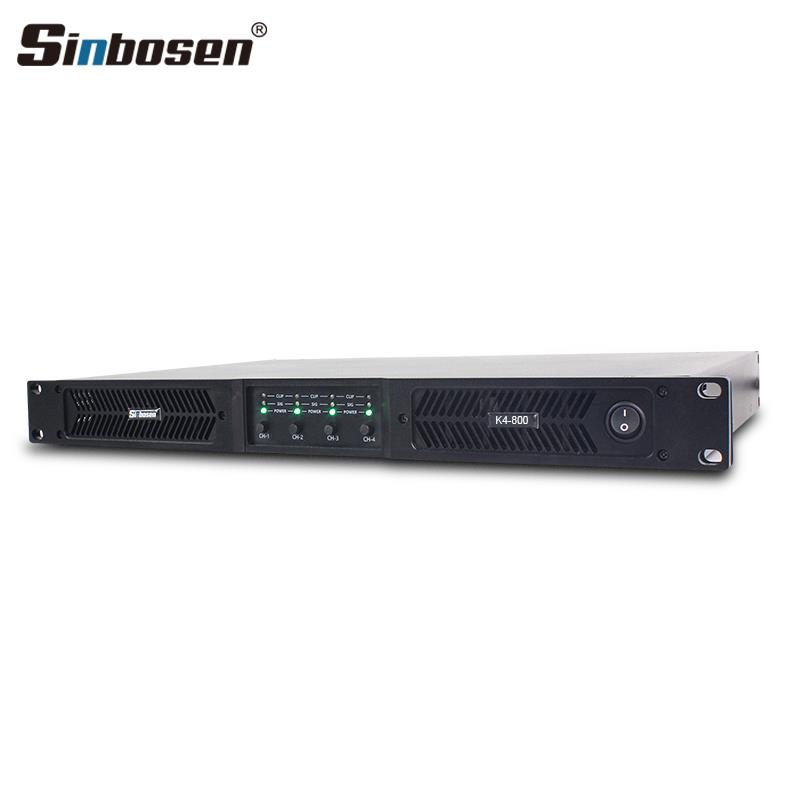 Sinbosen K4-800 4 Kanal Digital Power Amplifier Amplifikatör