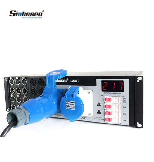Sinbosen Power Distributor LAS5+1 8 Kanal Profesyonel Ses Sistemi Hattı