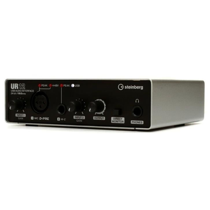 Steinberg UR12 2 Kanal USB Ses Kartı (Gümüş)