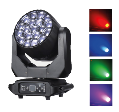 Wieder WR-19ZOOM LED EYES BIG BEE MOVING HEAD LIGHT WITH ZOOM