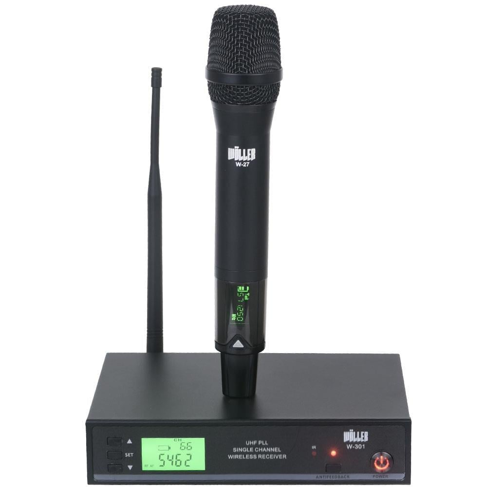 Wöller W-301E Tek El Kablosuz Vokal Mikrofon Seti