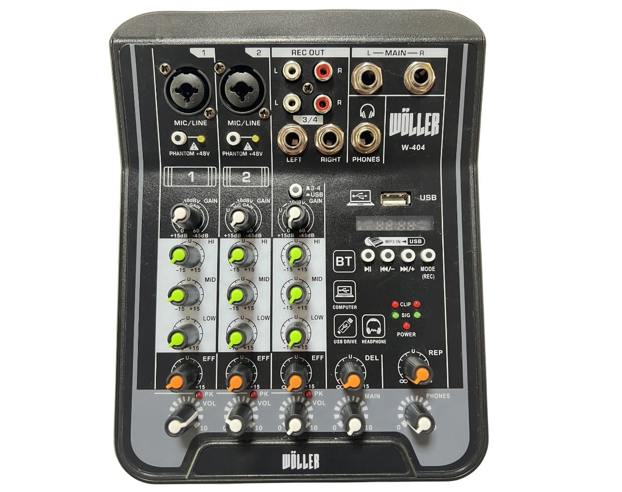 Wöller W-404 4 Kanal Deck Mikser