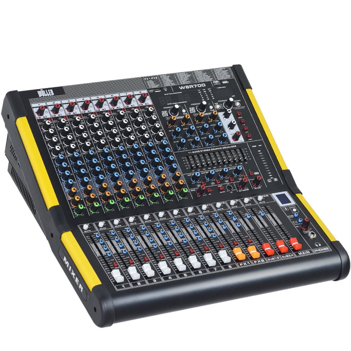 Wöller W8R700FX Power Mixer Amfi