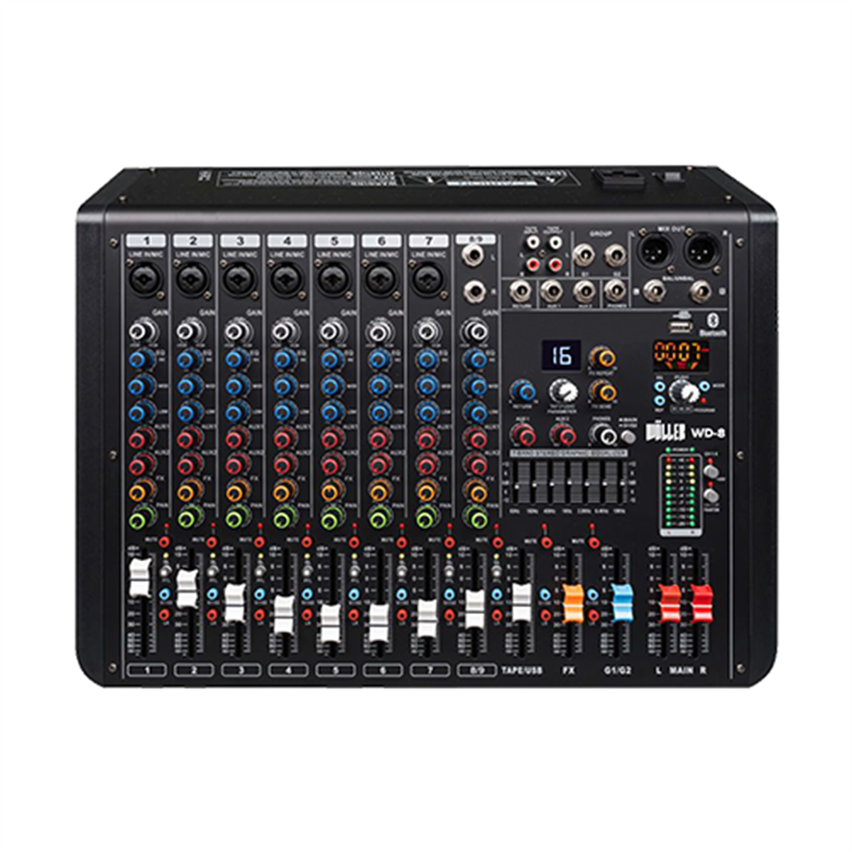Wöller WD-8 Bluetoothlu, Efektli Profesyonel Deck Mikser