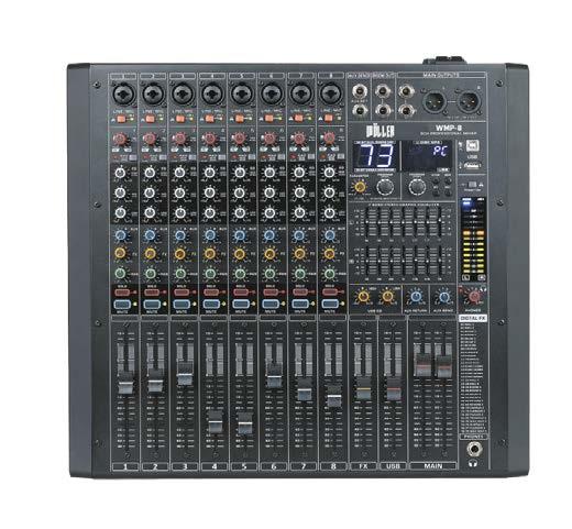 Wöller WMP-8P 8 Kanal Power Mikser