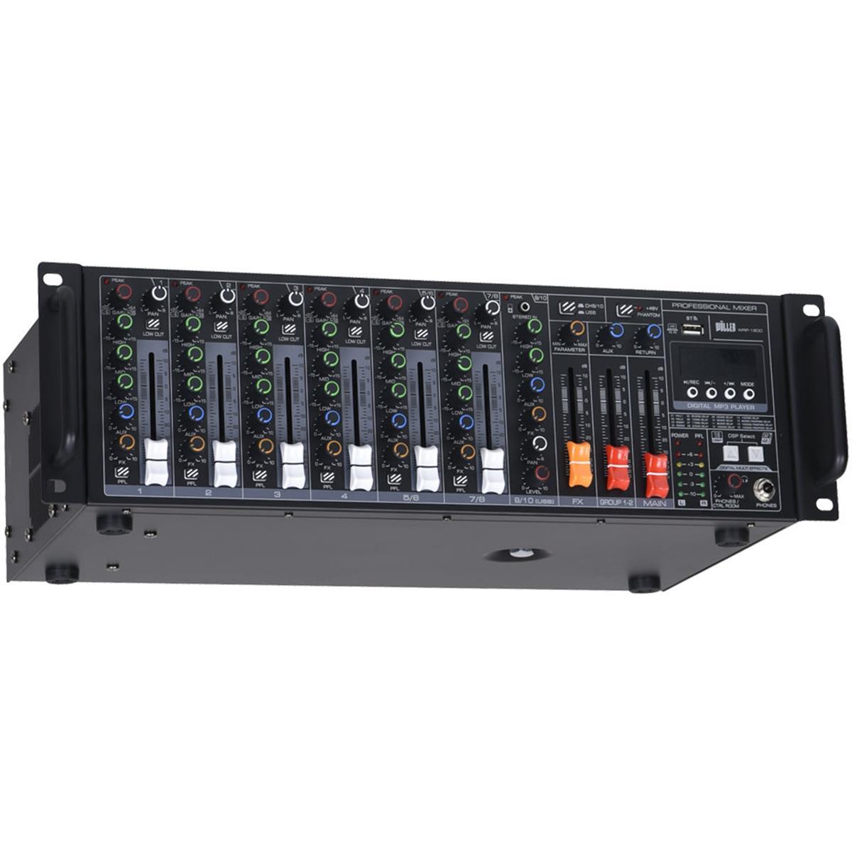 Wöller WRP-1800 Rack Tipi Power Mixer Amfi