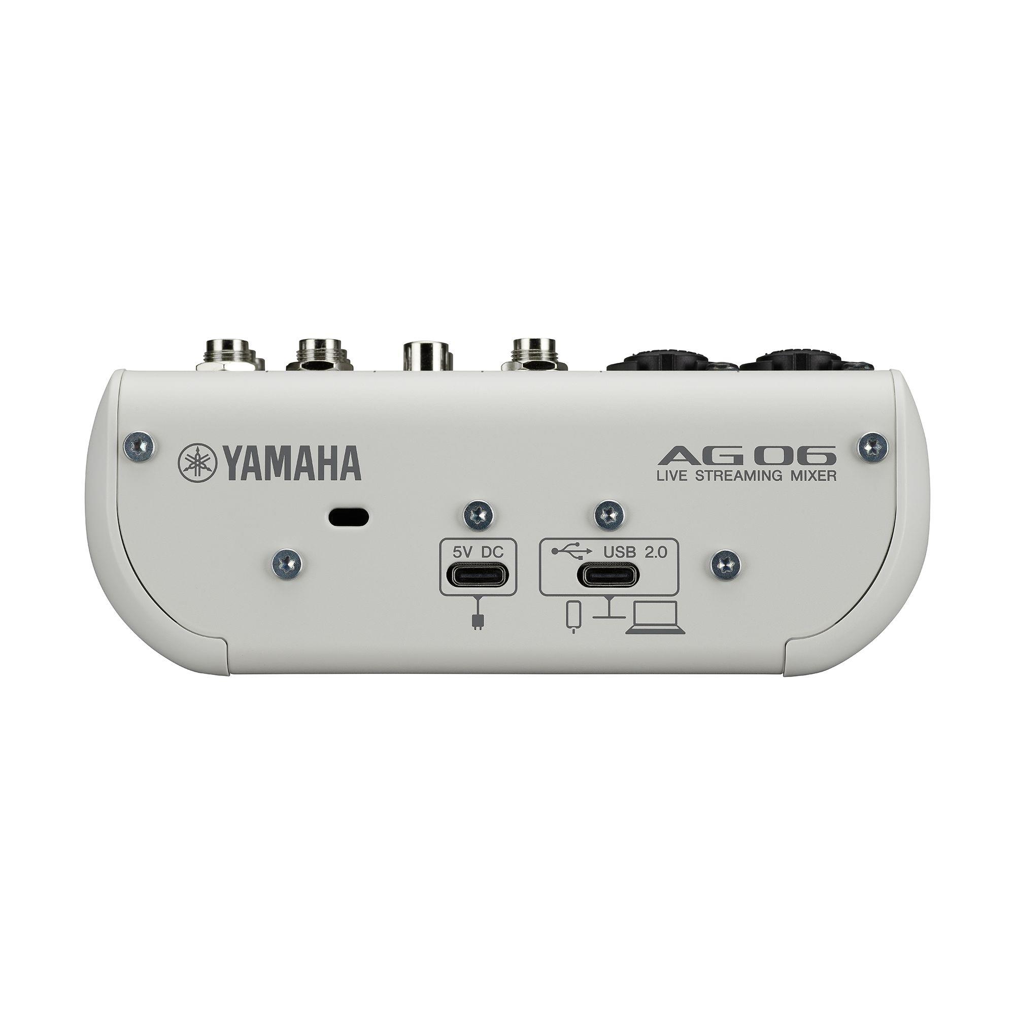 Yamaha AG06MK2 W USB Mikser (Beyaz)