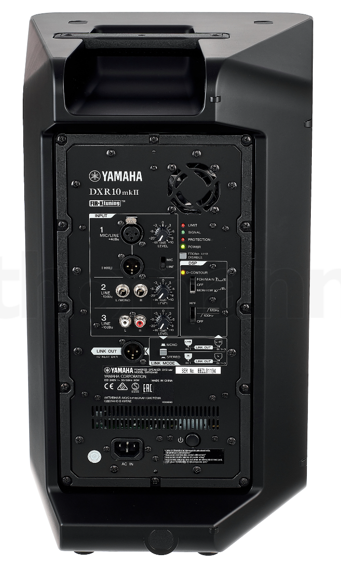 Yamaha DXR10 MK2 1100 Watt 10 inç 2 Yollu Asılabilir Aktif Hoparlörrlör