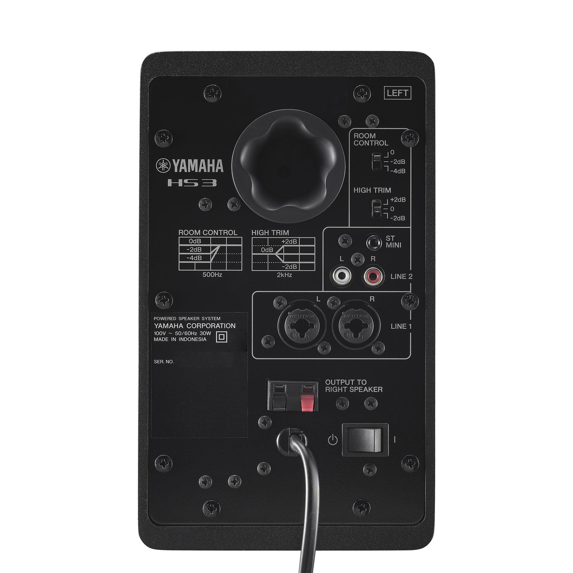 Yamaha HS3 Stüdyo Referans Monitör (Siyah)